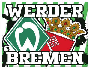 SV Werder Bremen  1 - FLAGGE - 2 x 1.5 m