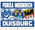 MSV Duisburg - FLAGGE - 2 x 1.5 m