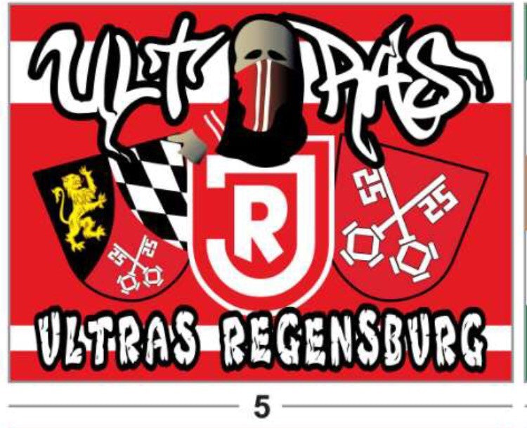 SSV Jahn Regensburg - FLAGGE - 2 x 1.5 m
