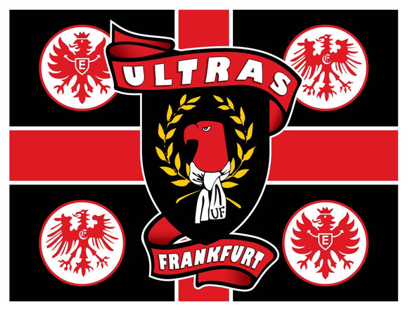 Eintracht Frankfurt  5 - FLAGGE - 2 x 1.5 m