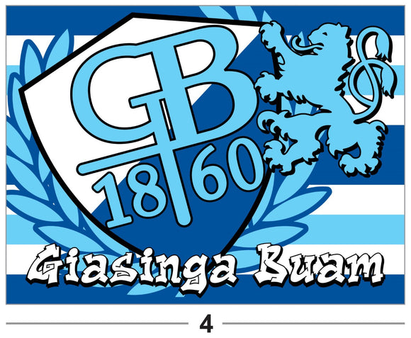 TSV 1860 Munich 2 - FLAGGE - 2 x 1.5 m