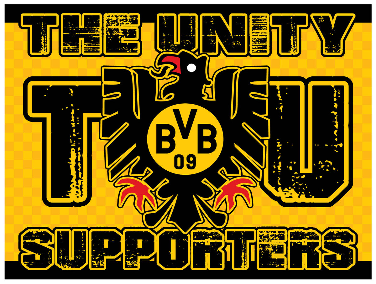 Borussia Dortmund - FLAGGE - 1,5 x 1 m