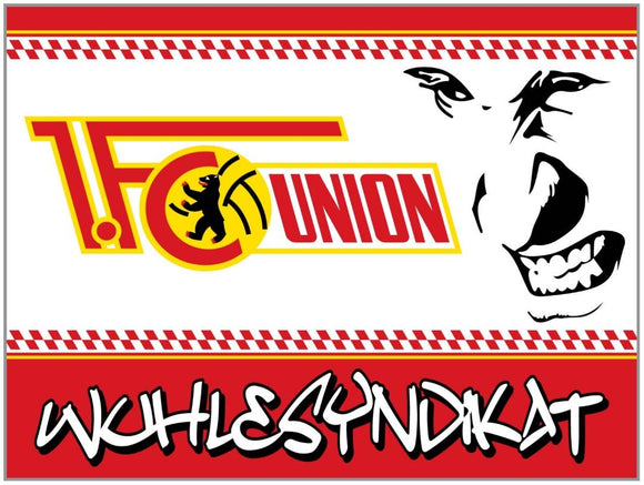 1. FC Union Berlin - 3-3 - FLAGGE - 2 x 1.5 m