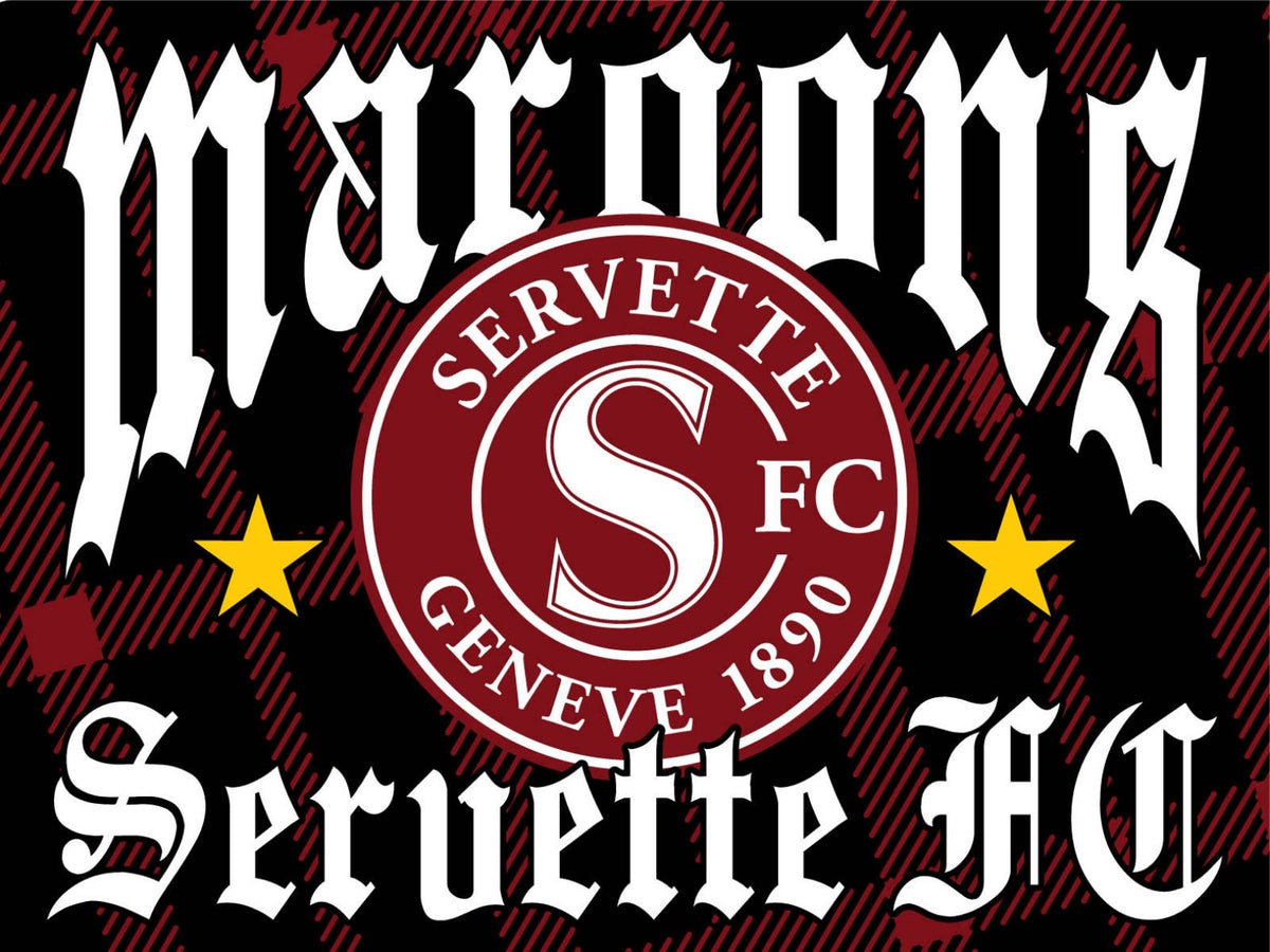 Servette FC - flagge - 2 x 1,5 m