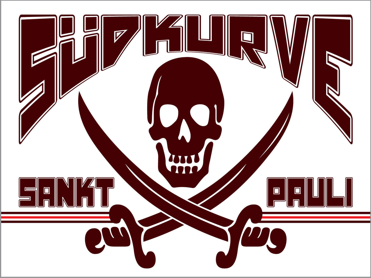 FC St. Pauli - FLAGGE - 1,5x1m