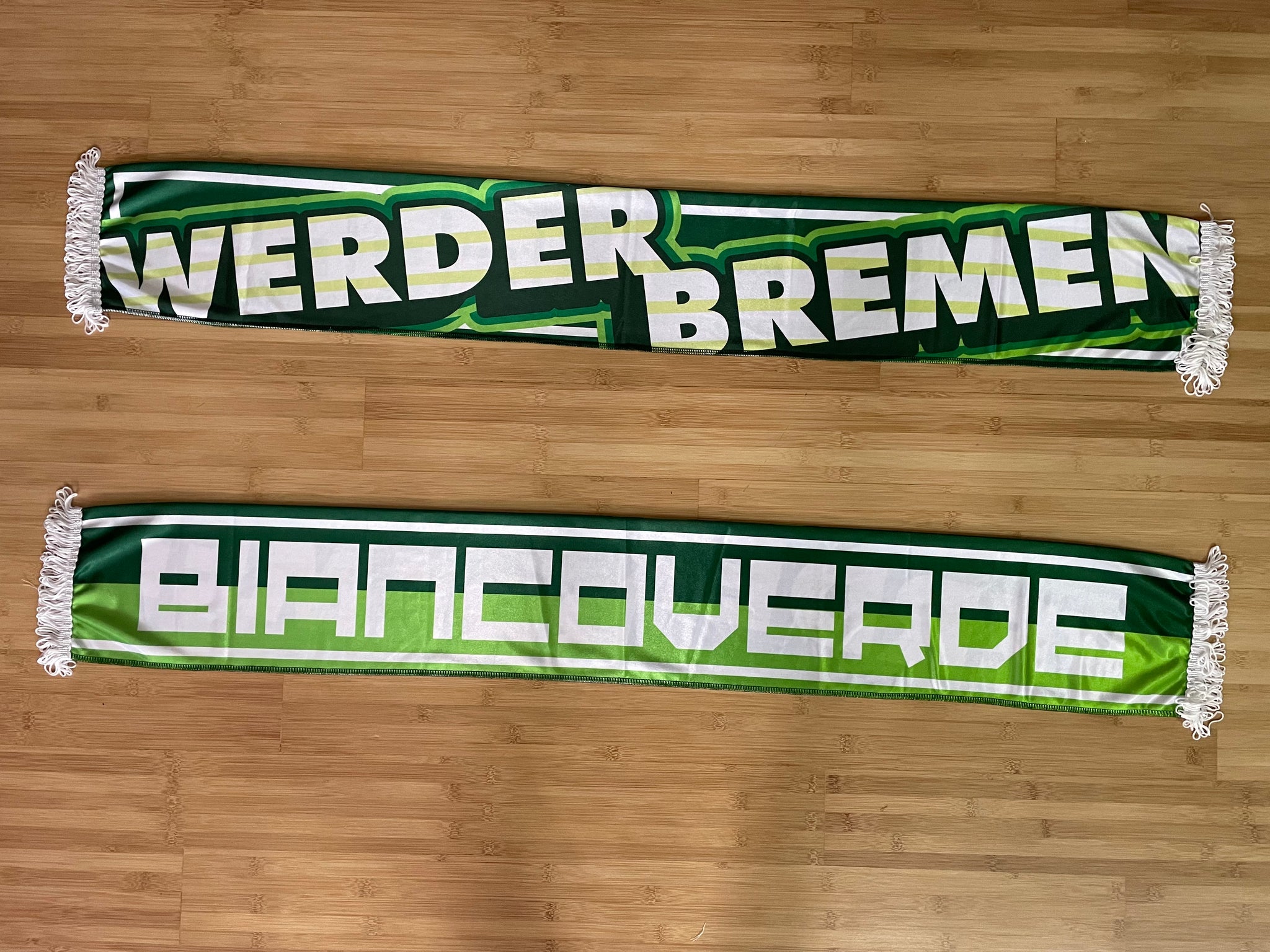 Écharpe Vintage Werder Brême – Allemagne 90’s – Supporter Ultra
