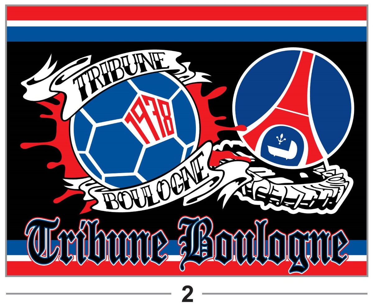 PSG - DRAPEAU - 1,5 x 1 m