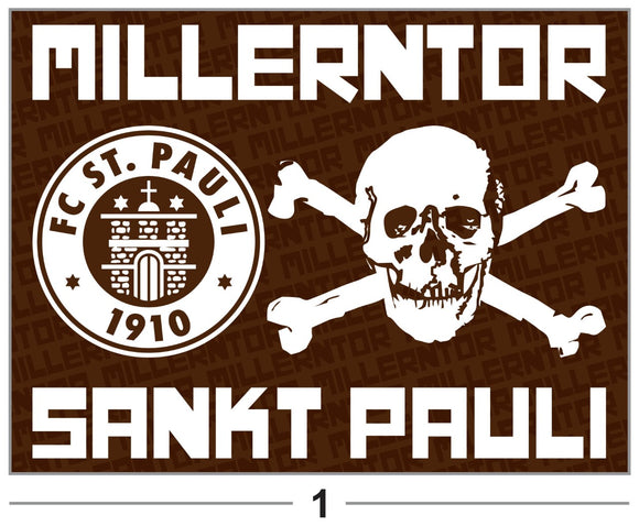 FC St. Pauli  1 - FLAGGE - 2 x 1.5 m