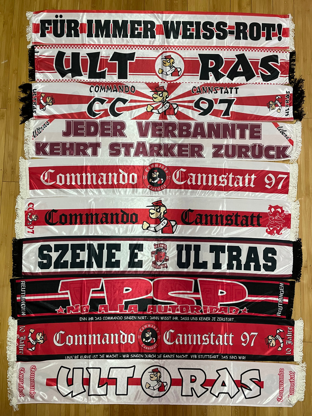 VfB Stuttgart - 10 seidenschals 😍
