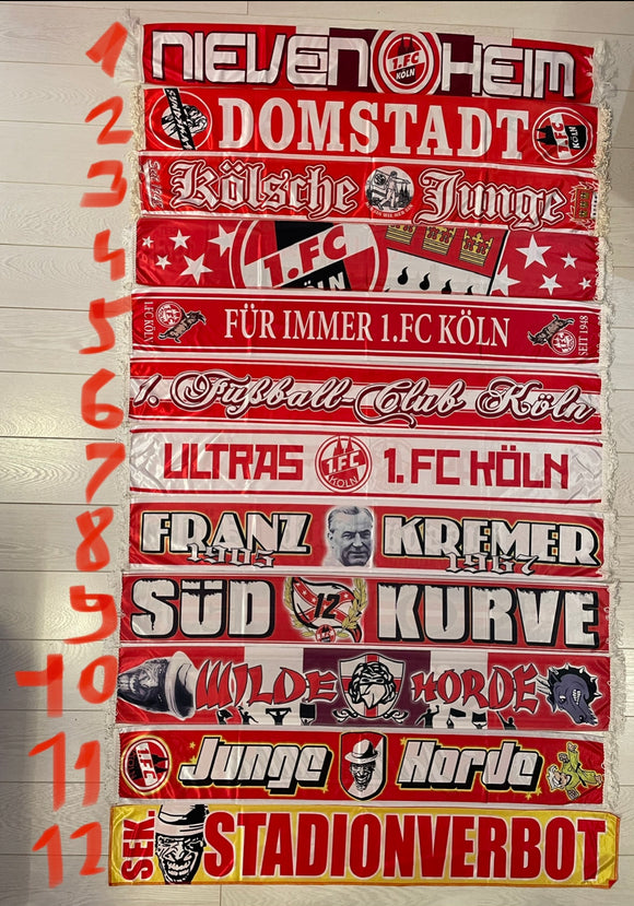 1. FC Köln - 12 seidenschals 🤩